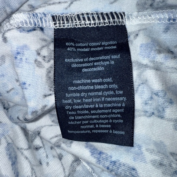 🆕 TOMMY HILFIGER Blue and White Sleeveless Maxi Sundress Size: XL - Picture 5 of 6